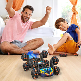 ADUSRIZ 8WD remote and gesture controls for versatile handling