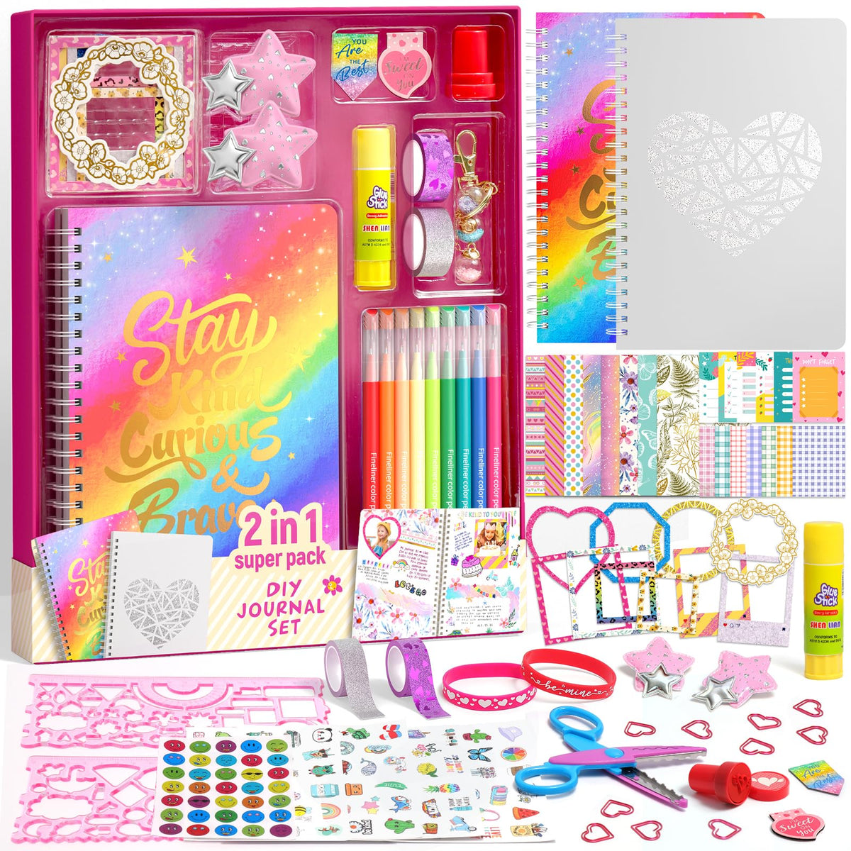 ADUSRIZ DIY Journal Kit cover showing a colorful notebook ready for memories