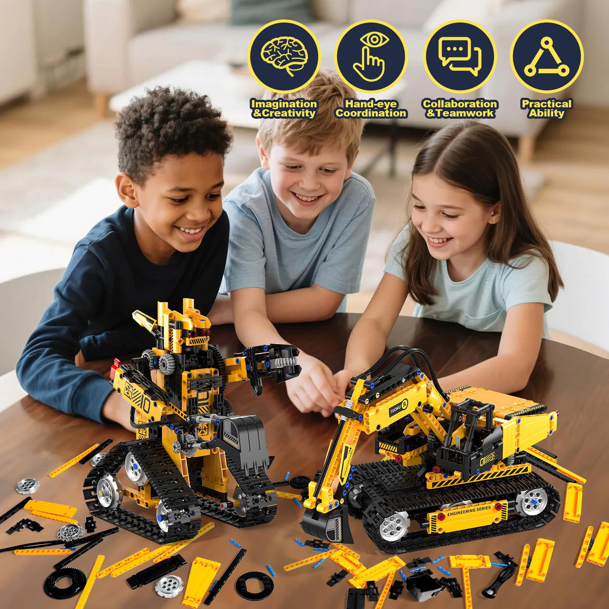 ADUSRIZ gift-ready set sparks imagination during birthdays and holidays.