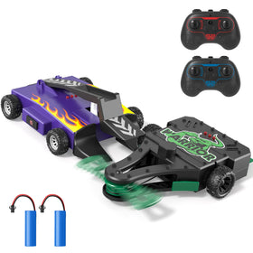 ADUSRIZ remote control battle robot assembly shows modular parts for creative play