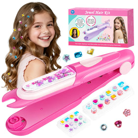 ADXVR Hair Gem Stamper Kit diamonds create instant princess looks.