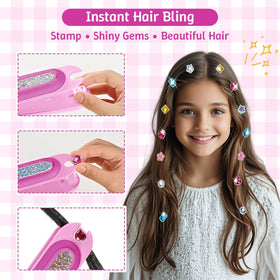 ADXVR hair rope braider kit creates secure, easy braids for kids
