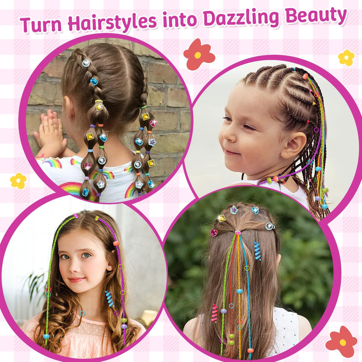 ADXVR sparkling hairstyles tool supports creative play for girls