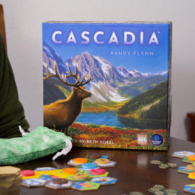 AEG Cascadia tabletop play area supports quick family sessions.