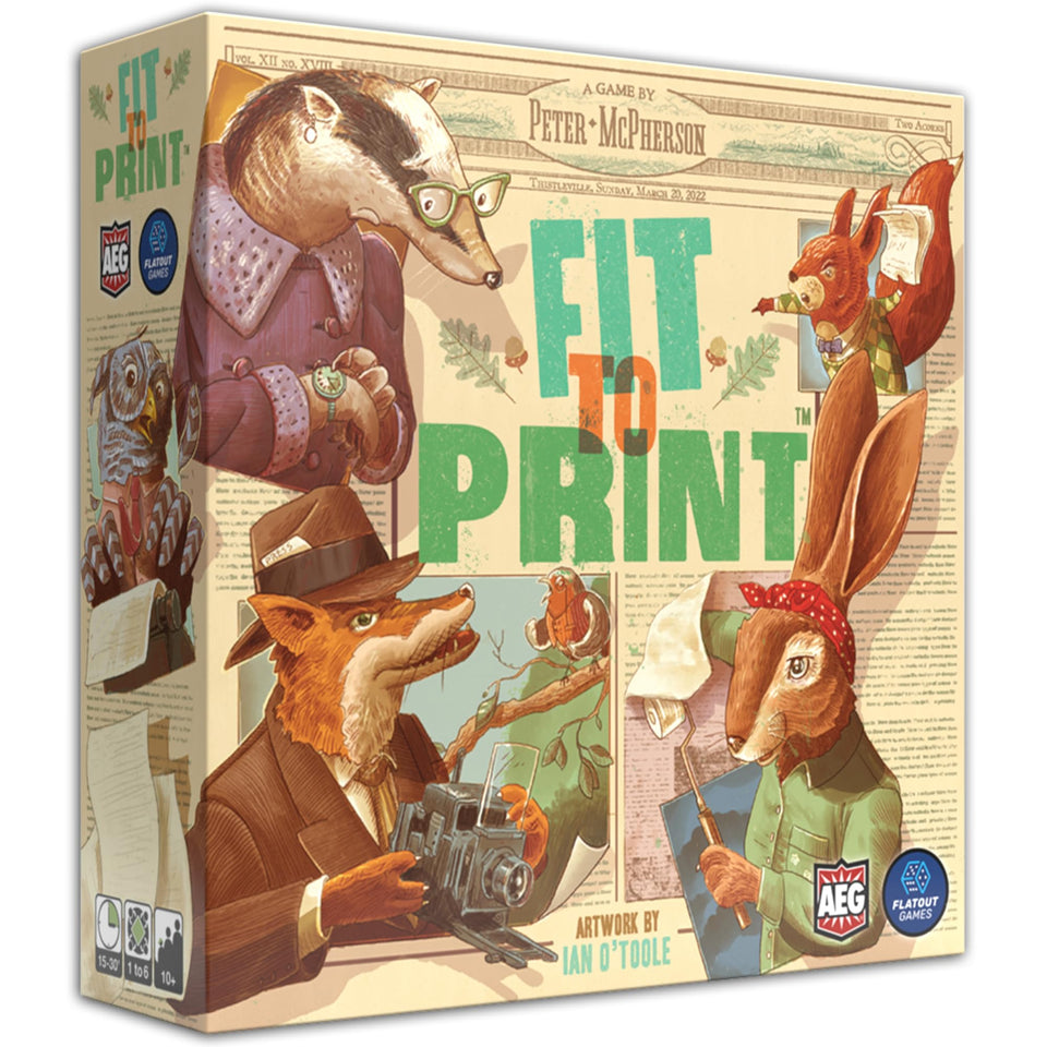AEG Fit to Print front-page tile for quick newsroom setup