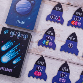 AEG Point Galaxy card tokens are thick and durable.