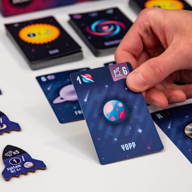 AEG Point Galaxy deluxe cards with linen finish for premium feel.