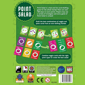 AEG Point Salad cards drafting in action showing fast play