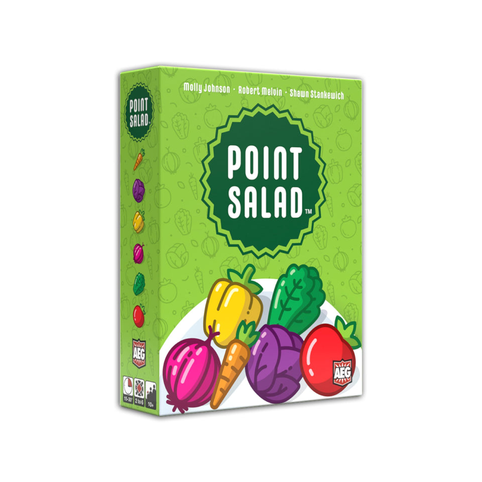 AEG Point Salad front packshot highlights branding and contents for quick planning