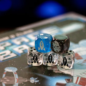 AEG Space Base victory-points display emphasizes scoring paths.