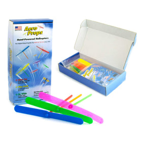 Aero Props Original prop spinner front view, compact design for easy indoor play.