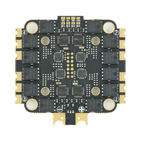 AERO SELFIE 45A 4in1 ESC back view showing sturdy mounting and heat management for reliability