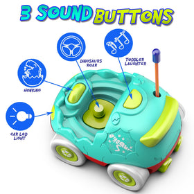 AeroQuest double-pack remote controls offer simple buttons for easy learning.