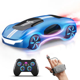 AEROQUEST gesture-sensing remote car enables intuitive play and precise spins.
