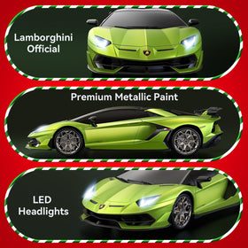 AEROQUEST Lamborghini RC Car durable ABS plastic for tough play