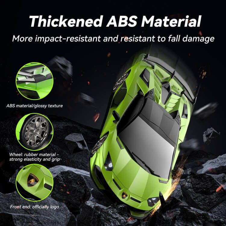 AEROQUEST Lamborghini RC Car green color ready for kids' excitement