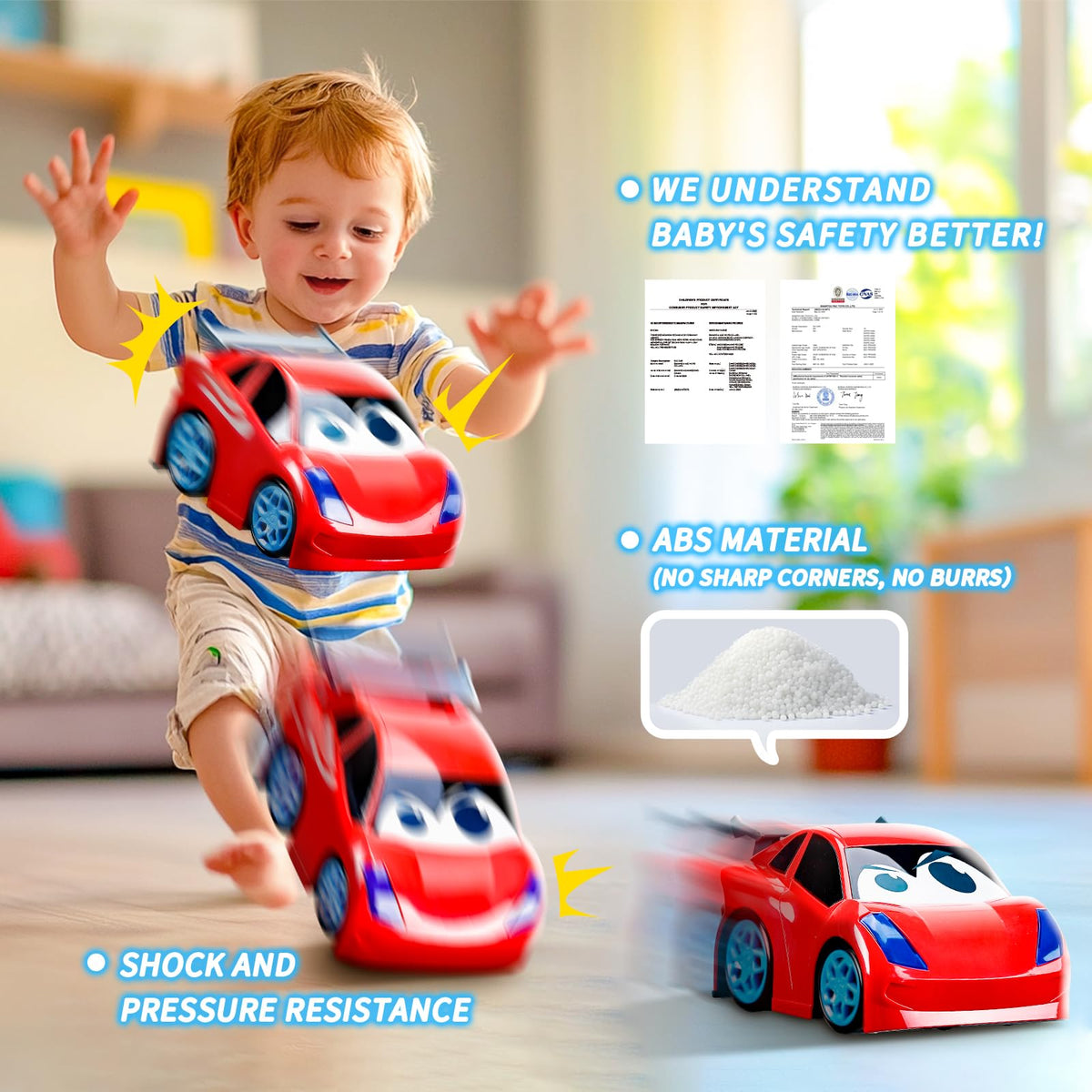 AEROQUEST toy uses durable non-toxic plastic for safe play.