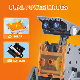 AESGOGO solar robot kit enables hands-on STEM experiments without batteries