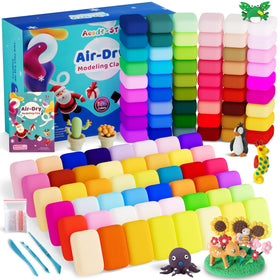 Aestd-ST air dry clay 102 colors kit enables endless color mixing for kids