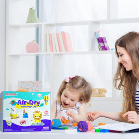 Bright colors spark creativity and aid color recognition during play.