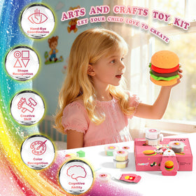 Aestd-ST finished food models show durable, air-dried keepsakes.