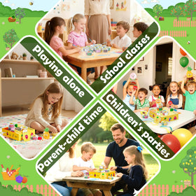 Aestd-ST kids gift pack with fruit clay inspires creative, screen-free play