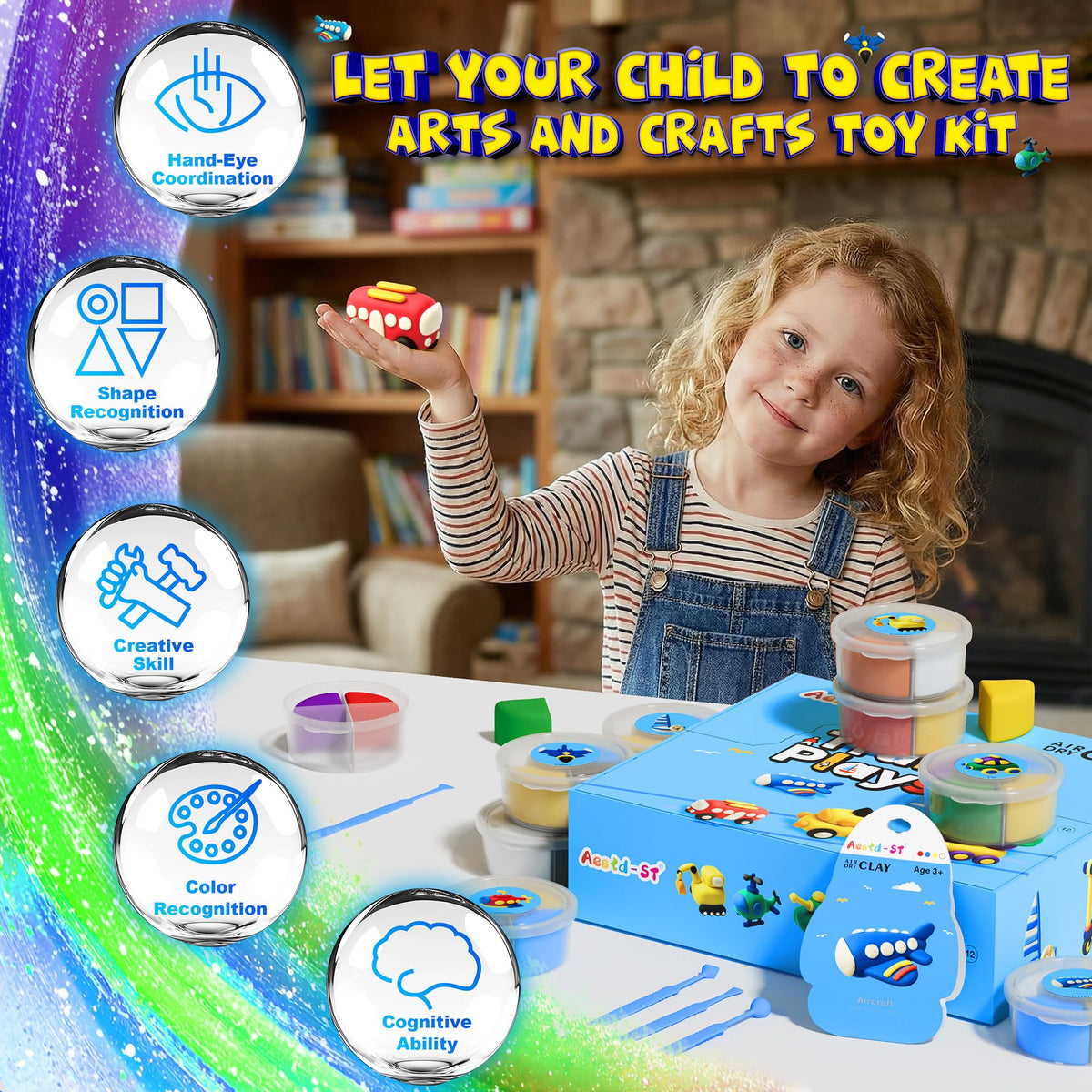 Aestd-ST soft, non-sticky clay for gentle, forgiving modeling