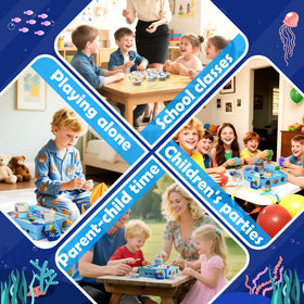 Aestd-ST Soft, non-sticky clay offers easy molding for kids.