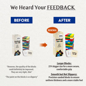 Aesthec Feelings Tower Game conversation cards fostering empathy