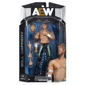 AEW Will Ospreay Unmatched Series 11 figure — front view ideal for dynamic display.