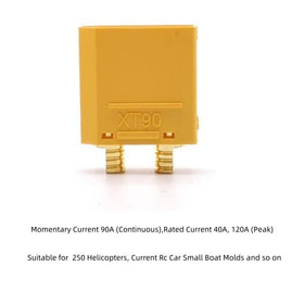 AFDHGS long solder terminals support low-temp soldering for XT90 builds