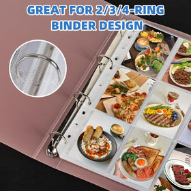 Affisure clear non-PVC sleeves emphasize durable, thickened material.