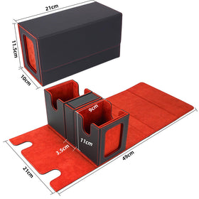 AFIING dice and token box keeps accessories neatly stored during play.