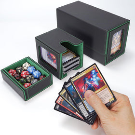 AFIING MTG Commander Box is portable and easy to carry to game nights.