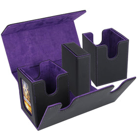 AFIING interior microfiber lining protects cards from scuffs