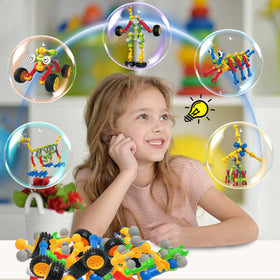 Afomida 156PCS building blocks bird model sparks color recognition and design.