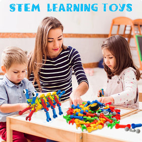 Afomida 156PCS building blocks car model supports fine motor skills during construction.