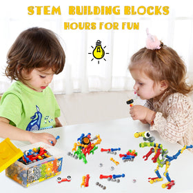 Afomida 215pcs car toy for hands-on construction and pretend play.