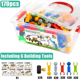 Afomida ABS plastic blocks are safe and durable for little builders.