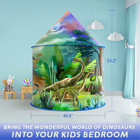 Afomida dinosaur play tent children activities ideal for pretend play.