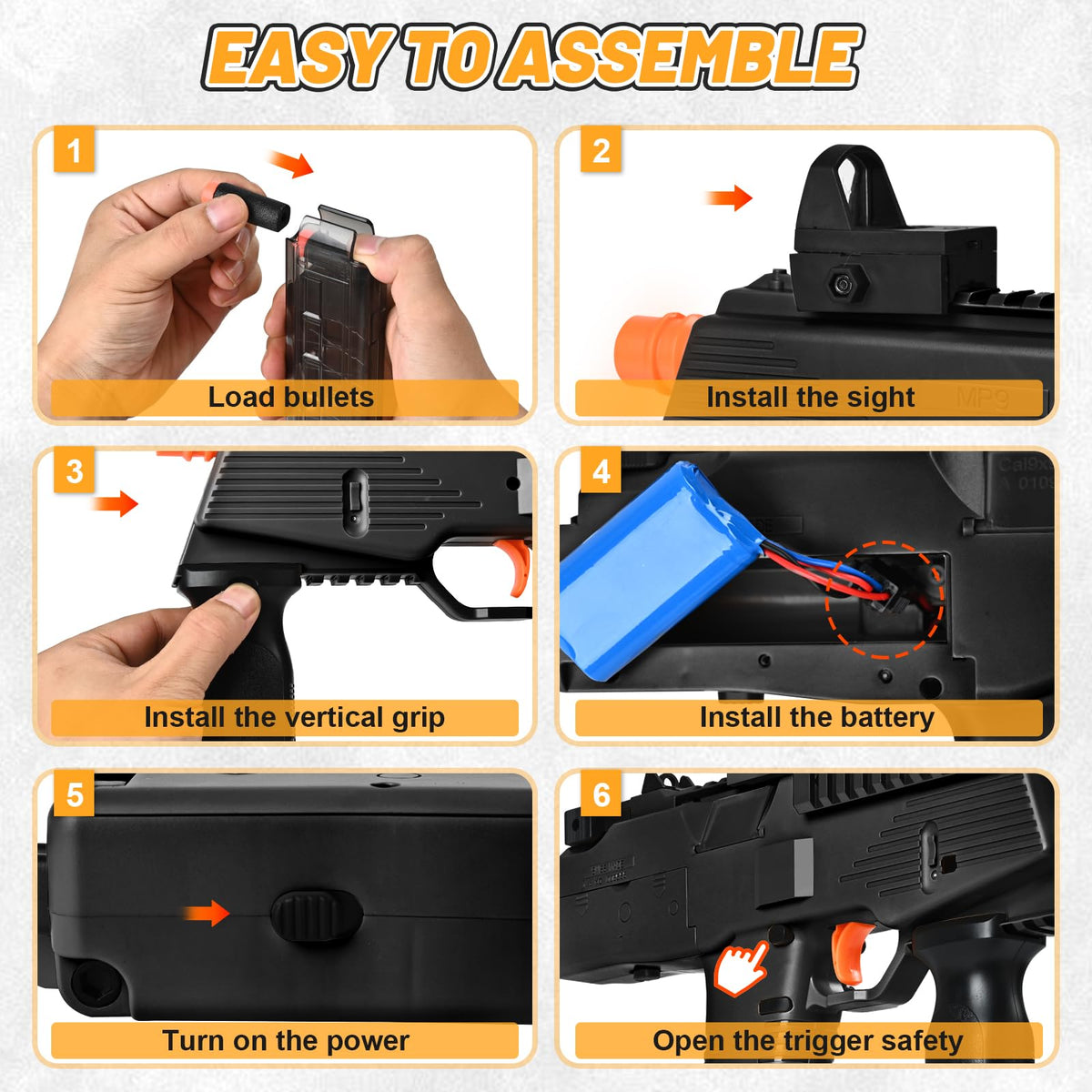 Afqjf MP9 battery pack powers longer play sessions