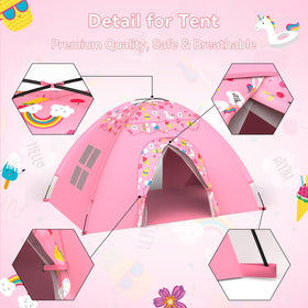 AFUNX backyard playtime with this tent creates outdoor imagination