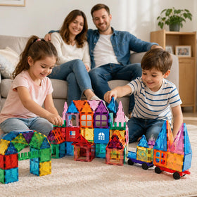 AFUNX bright colors and durable ABS plastic for long-lasting play.