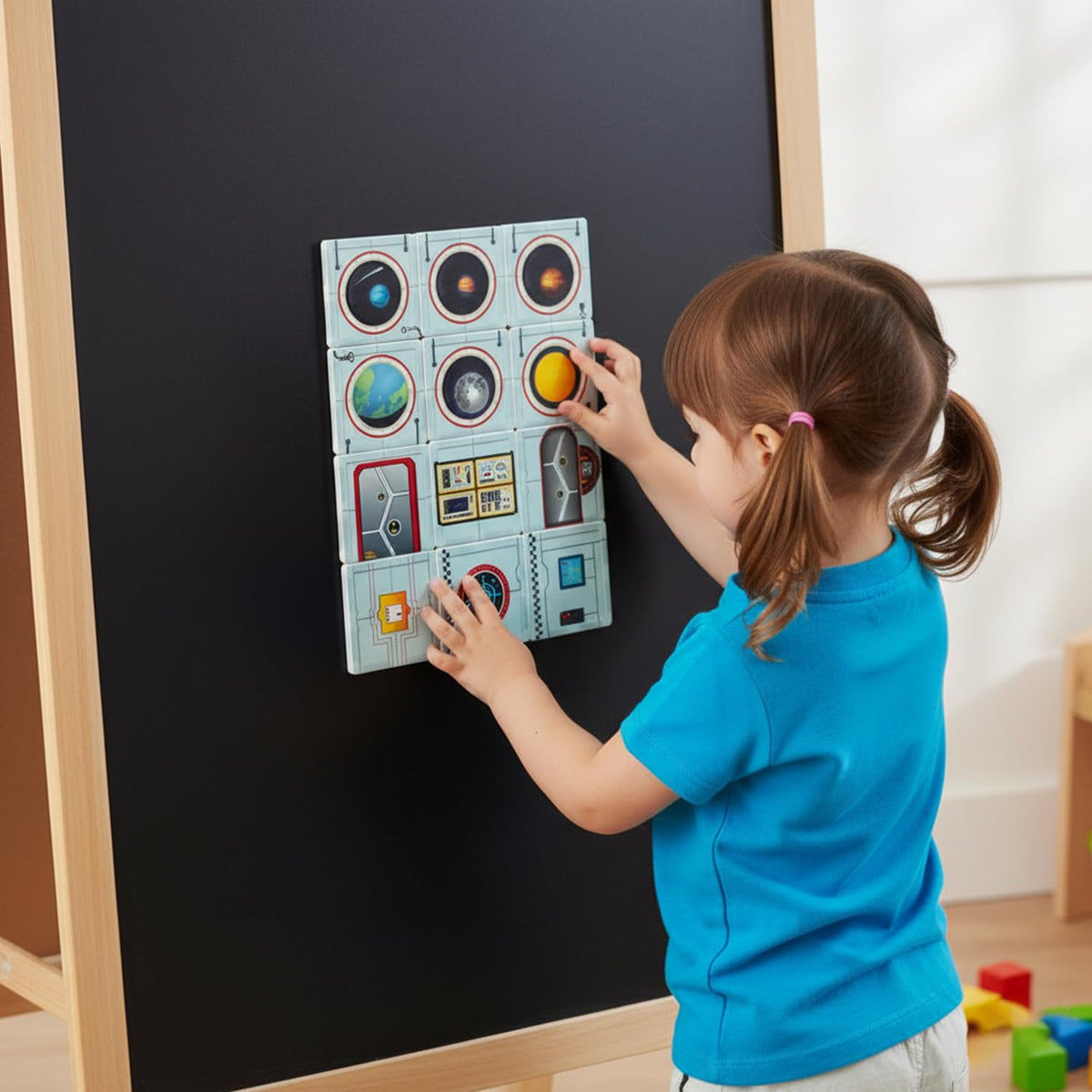 AFUNX Space Rocket Set variety tiles enable endless configurations