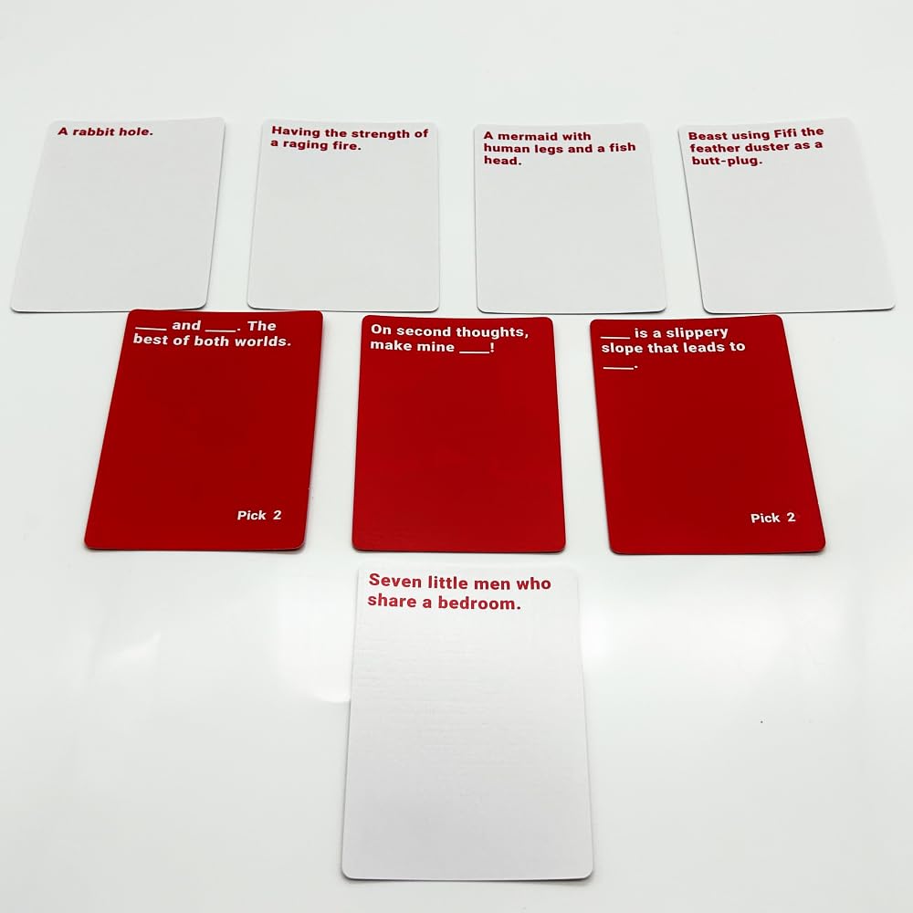 Agains Pony varied-card-deck for party game; mix with other editions for fresh fun.
