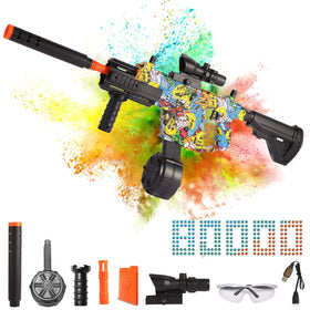 Agard Gel Splat Blaster with large drum magazine for nonstop outdoor battles