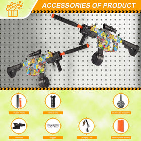 Agard Gel Splat Blaster USB charger powers reusable energy