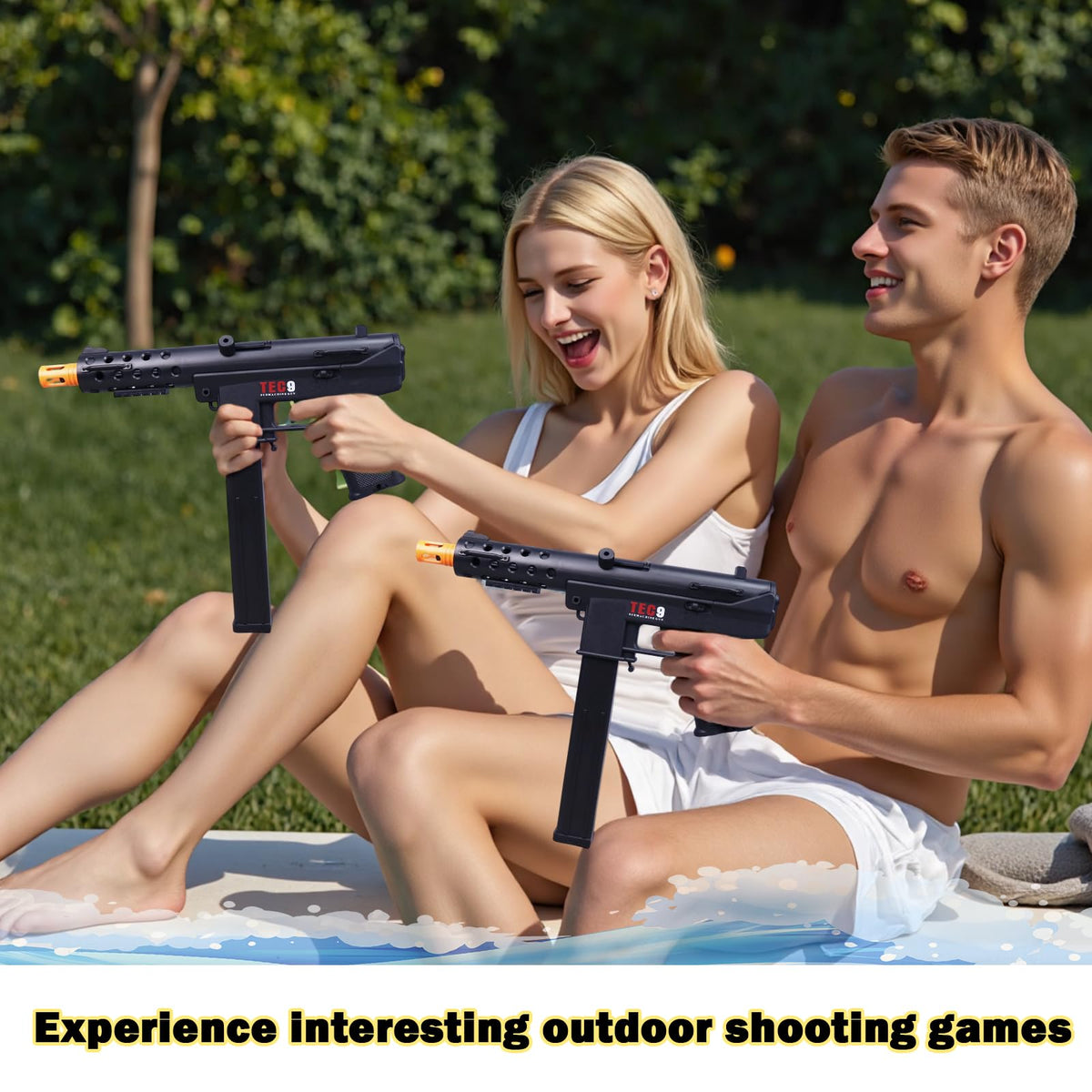 Agard outdoor battle pack ready for backyard skirmishes and team events.