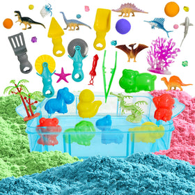 AGENTLAN air-dry clay colors inspire crafting and sensory exploration beyond sand.