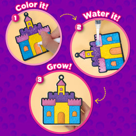 AGENTLAN Magic Puff Kit princess design creates vivid 3D pop-up art.